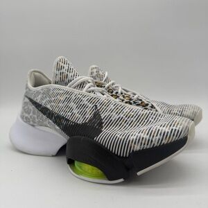Nike Air Zoom SuperRep 2 White Black Leopard Womens Size 10 CU5925-177 New